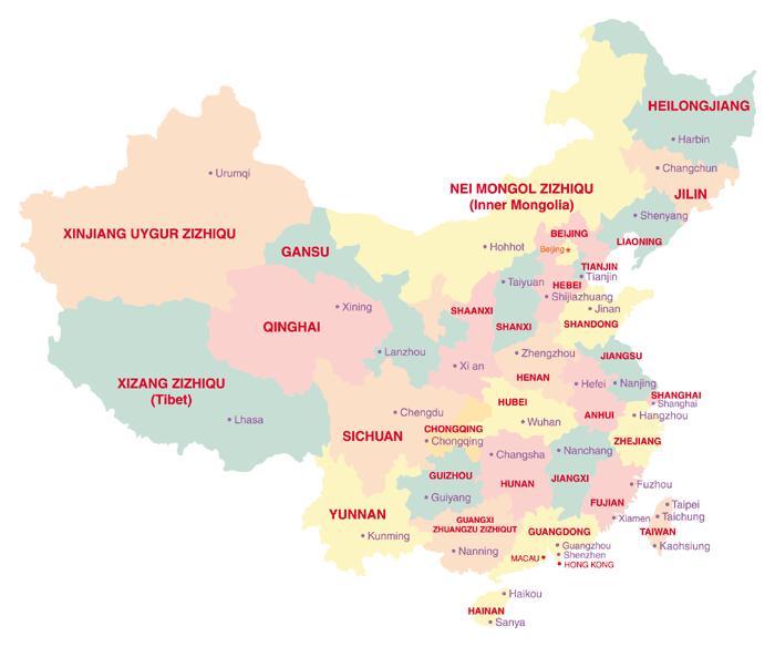 guangzhou chine carte